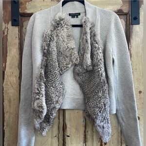 Sachin & Babi Fur Cardigan